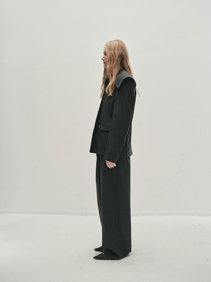Portia pleated trousers