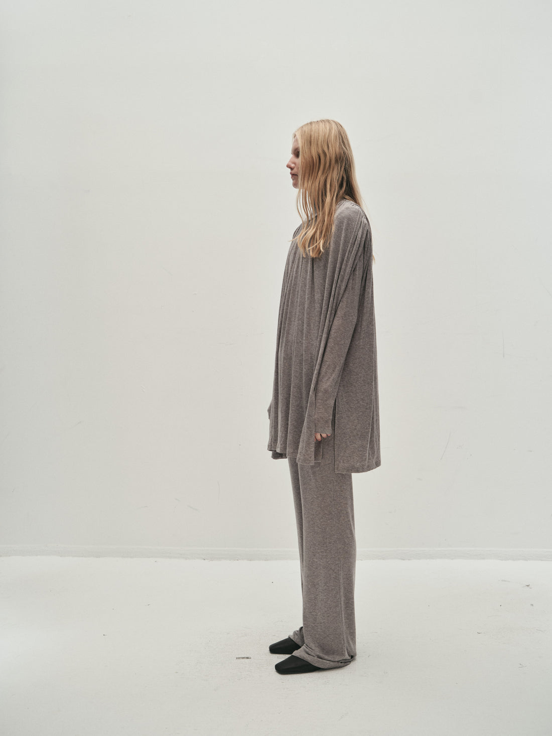 Portia jersey trousers
