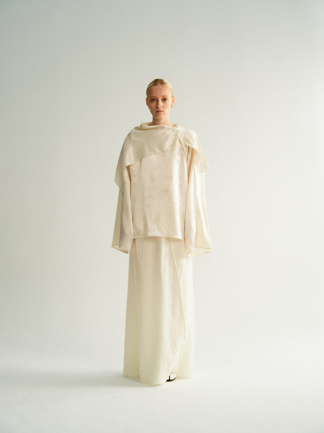 Sindy cape blouse