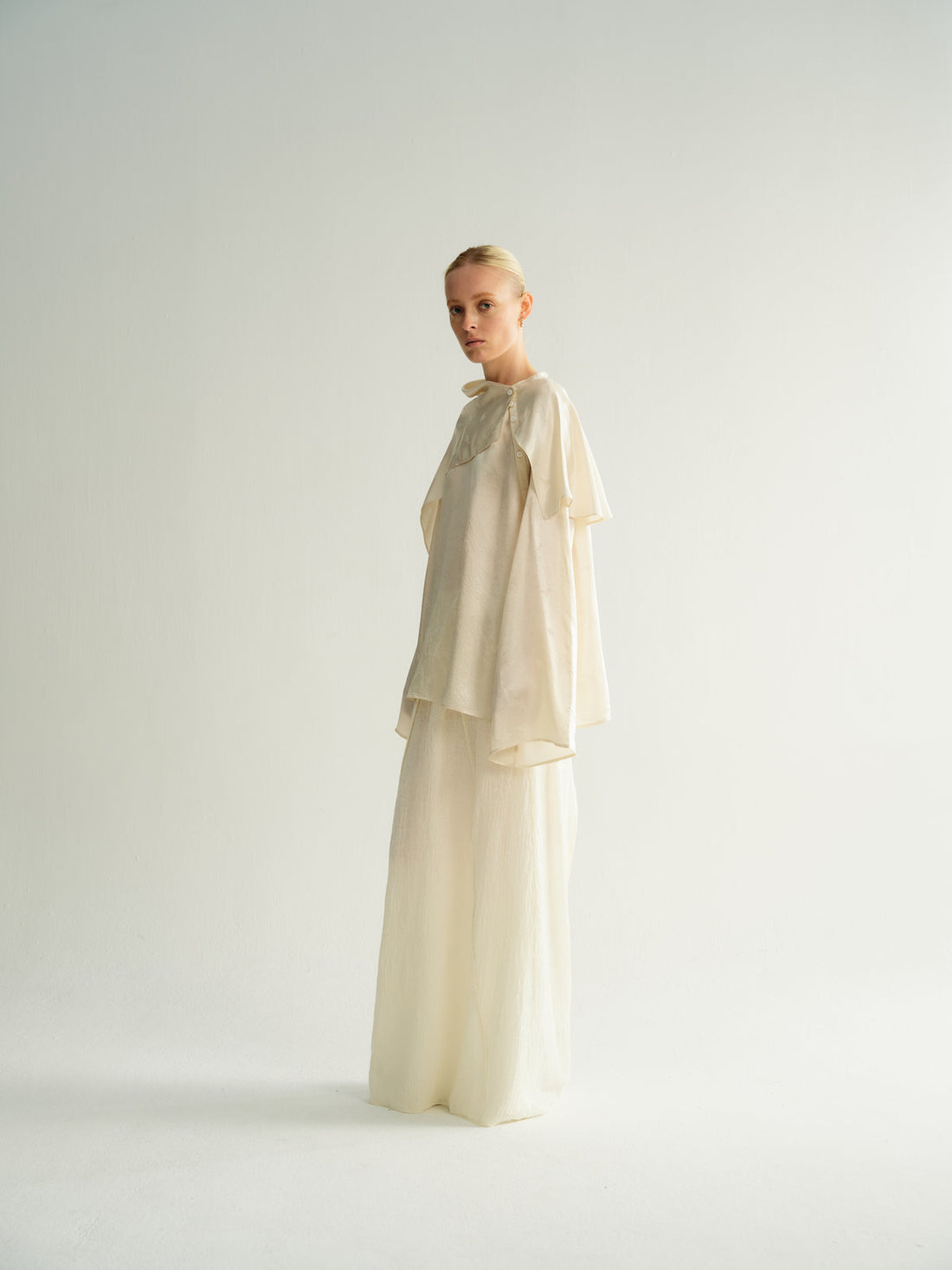 Sindy cape blouse