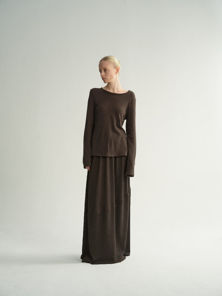 Aven jersey skirt