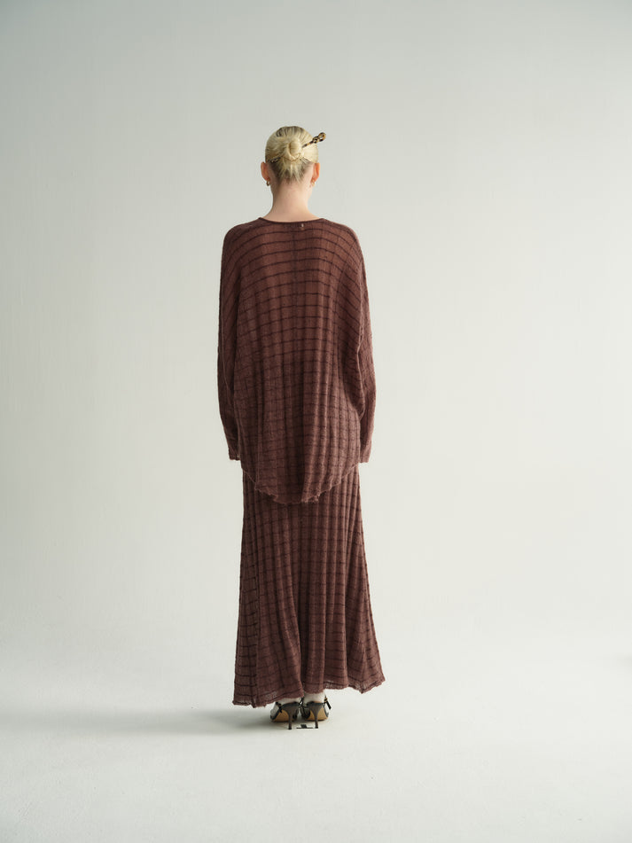 Ruby oversized top