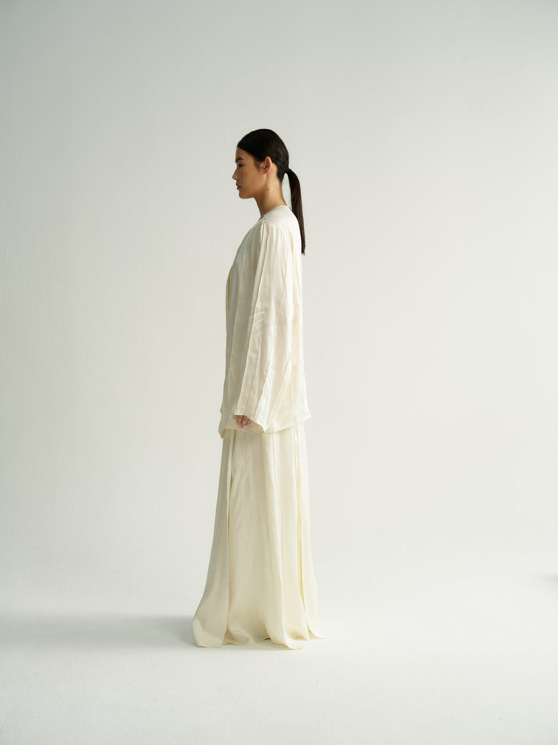 Alma pleated blouse