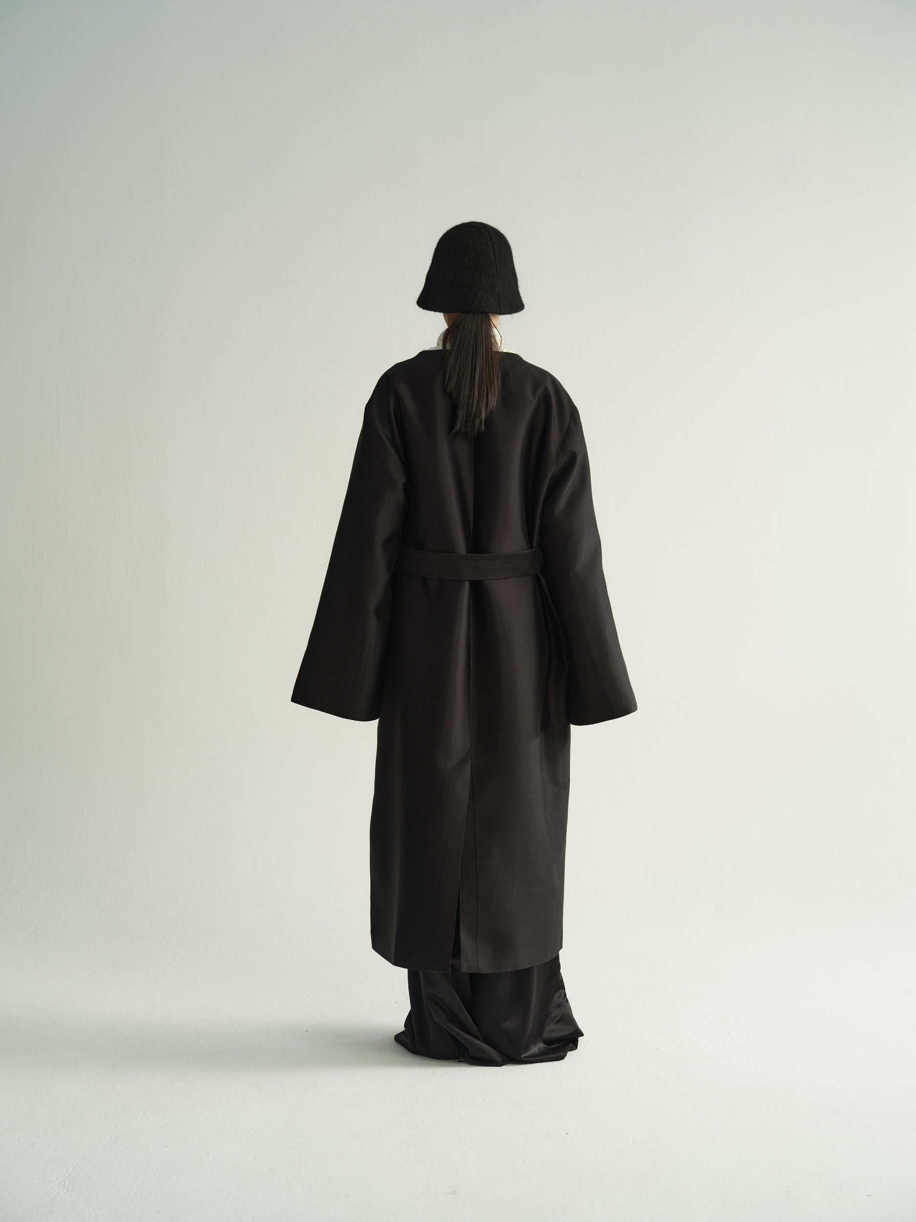 Lyra silk and wool jacket