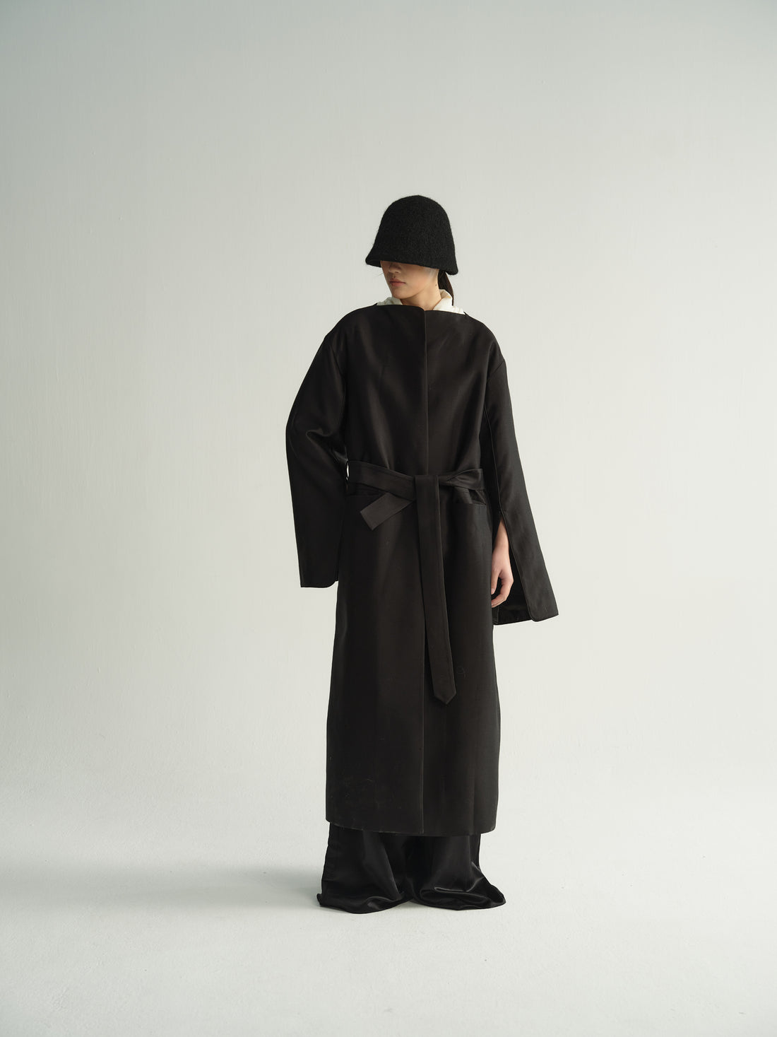 Lyra silk and wool jacket
