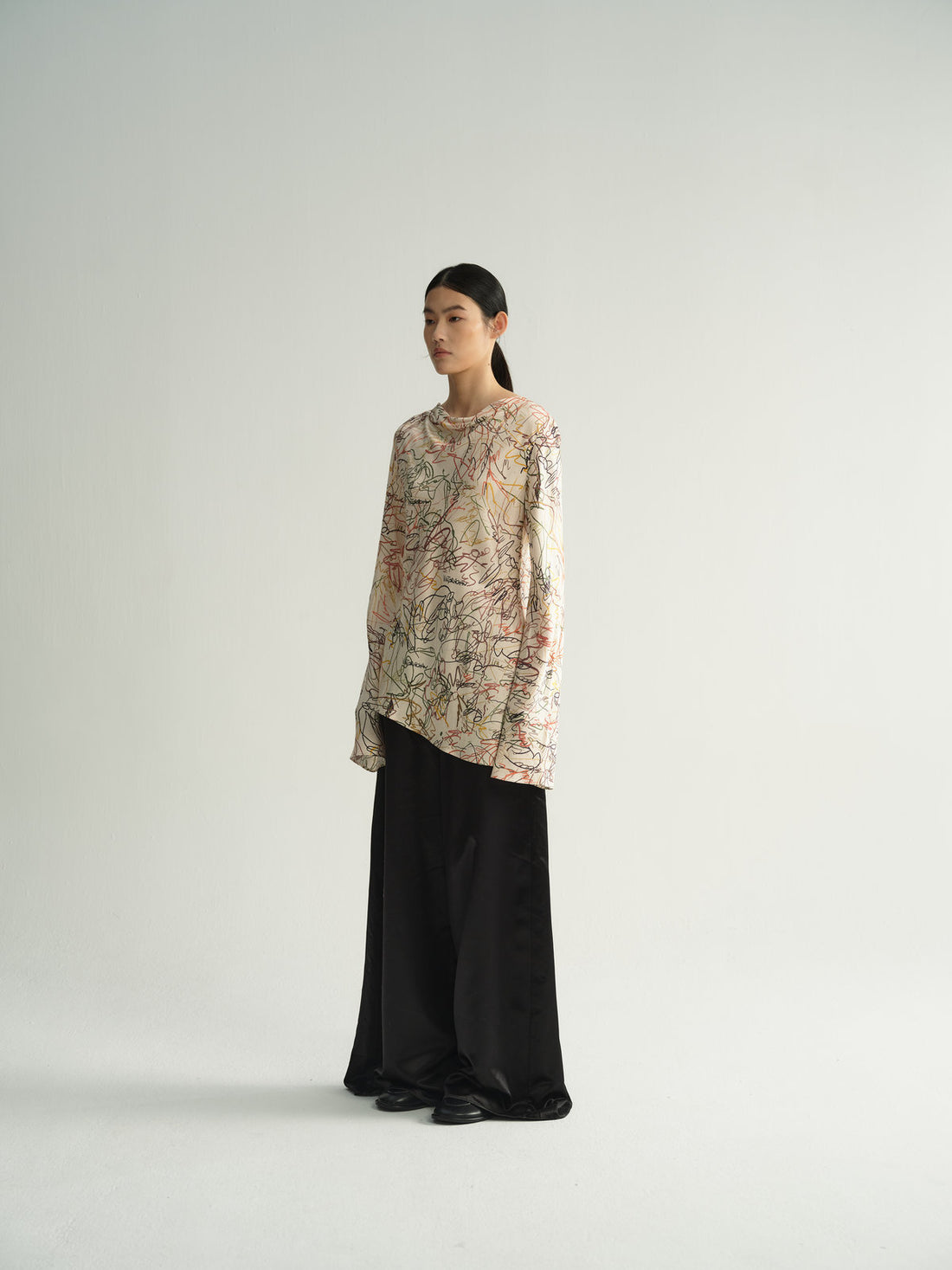 Ruby print blouse
