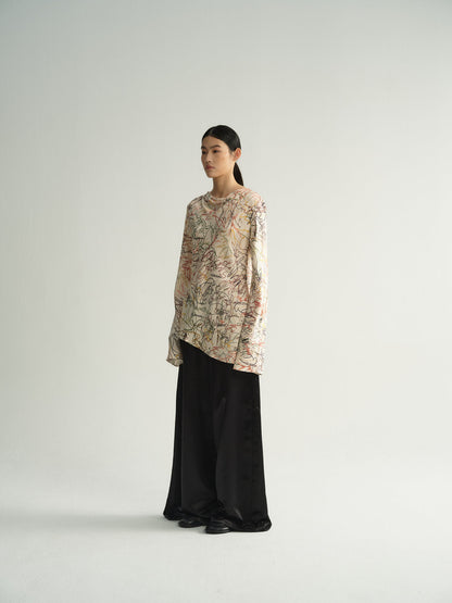 Ruby print blouse