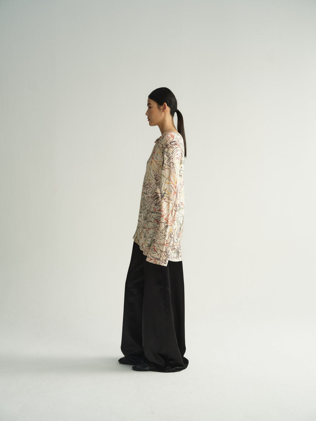 Ruby print blouse