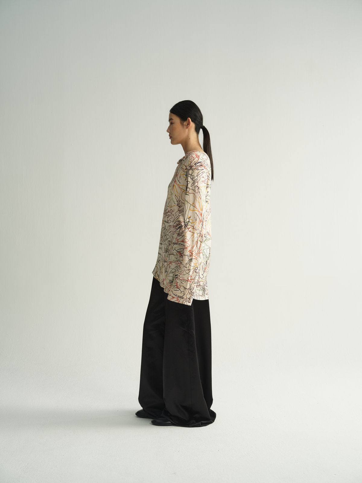 Ruby print blouse
