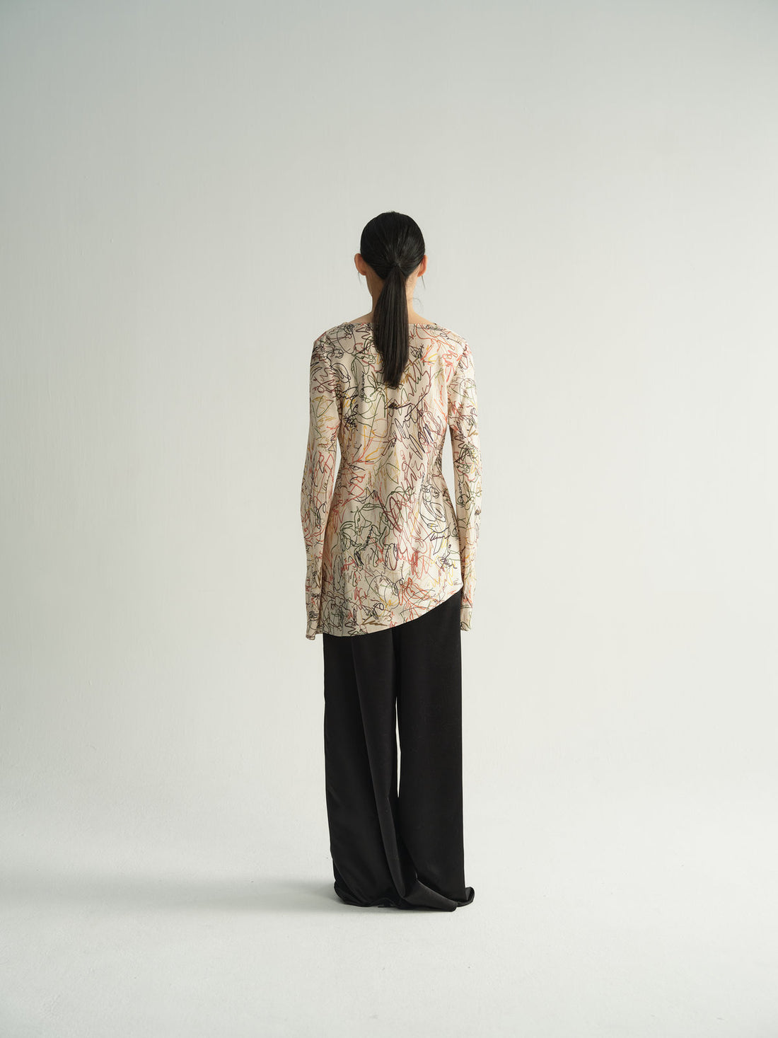 Ruby print blouse