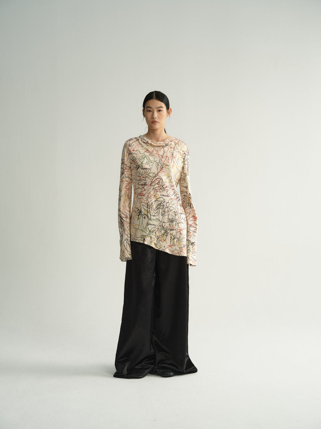 Ruby print blouse