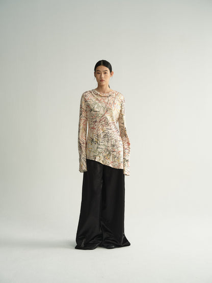 Ruby print blouse