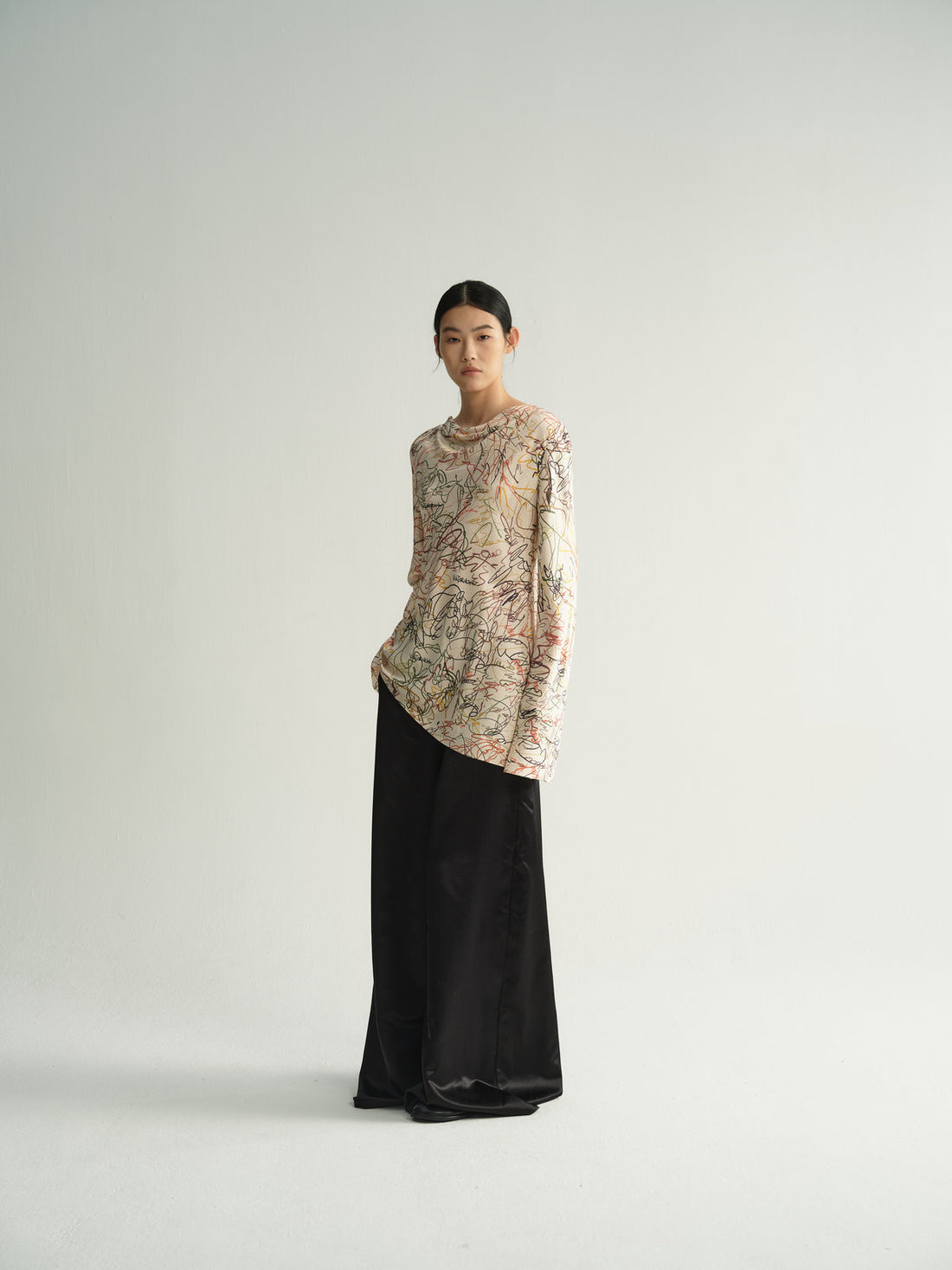 Ruby print blouse