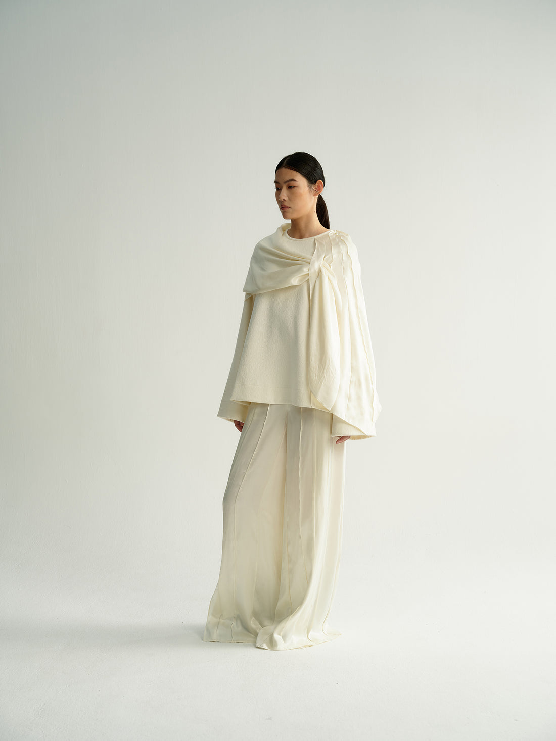 Alma cape sweater