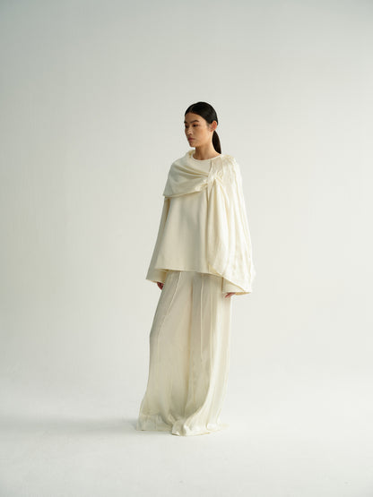 Alma cape sweater