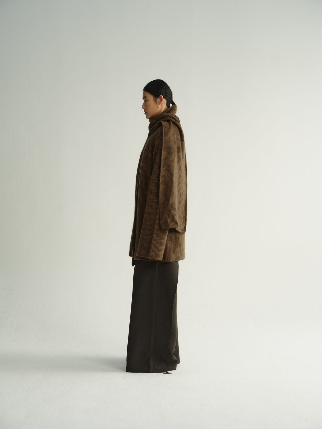 Aven scarf cardigan