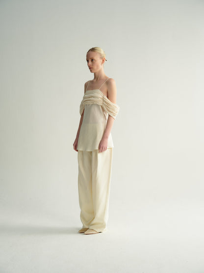 Esme gathered tank
