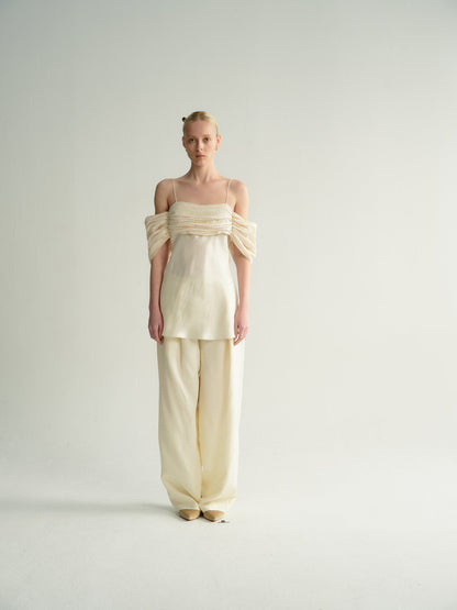 Esme gathered tank