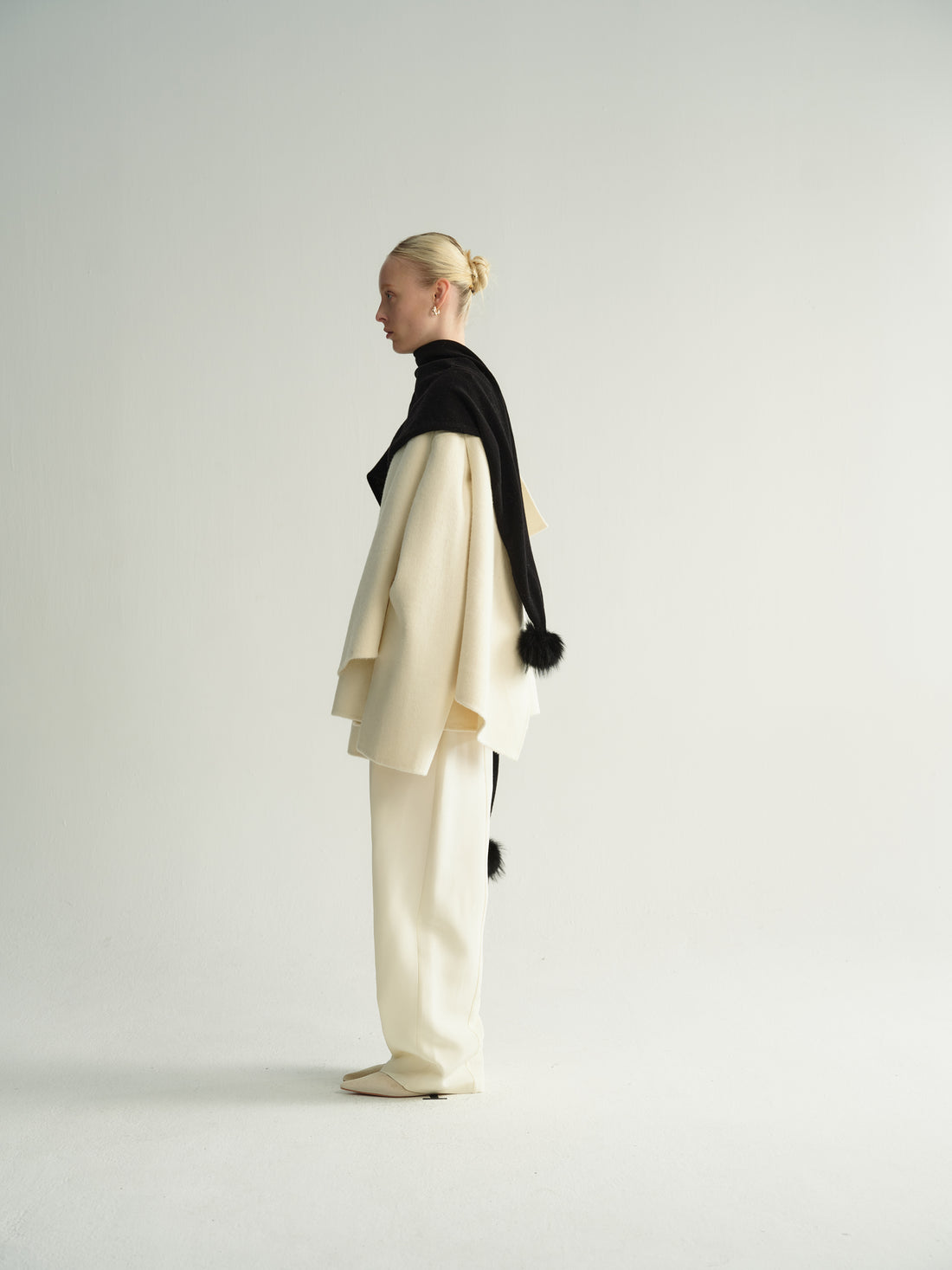 Astra cape coat