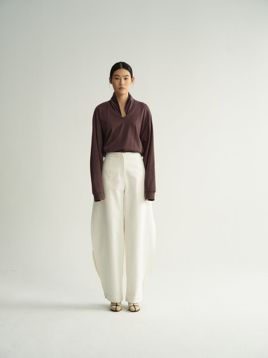 Inez collar sweater