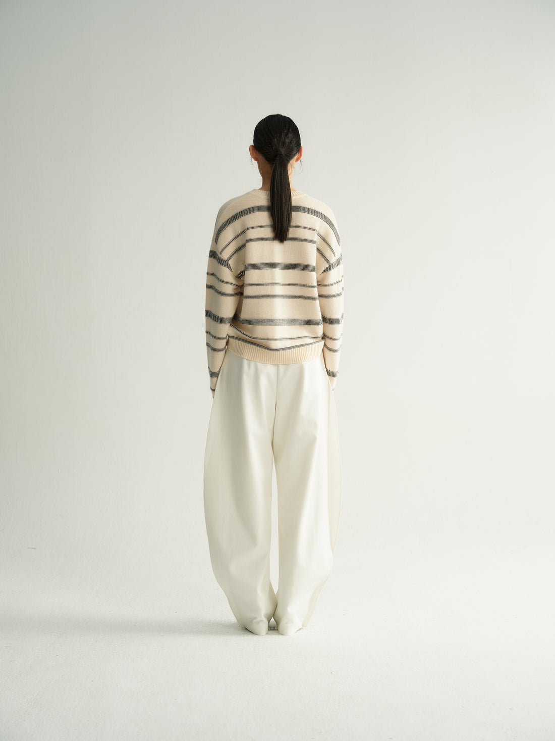 Astra lined cashmere top