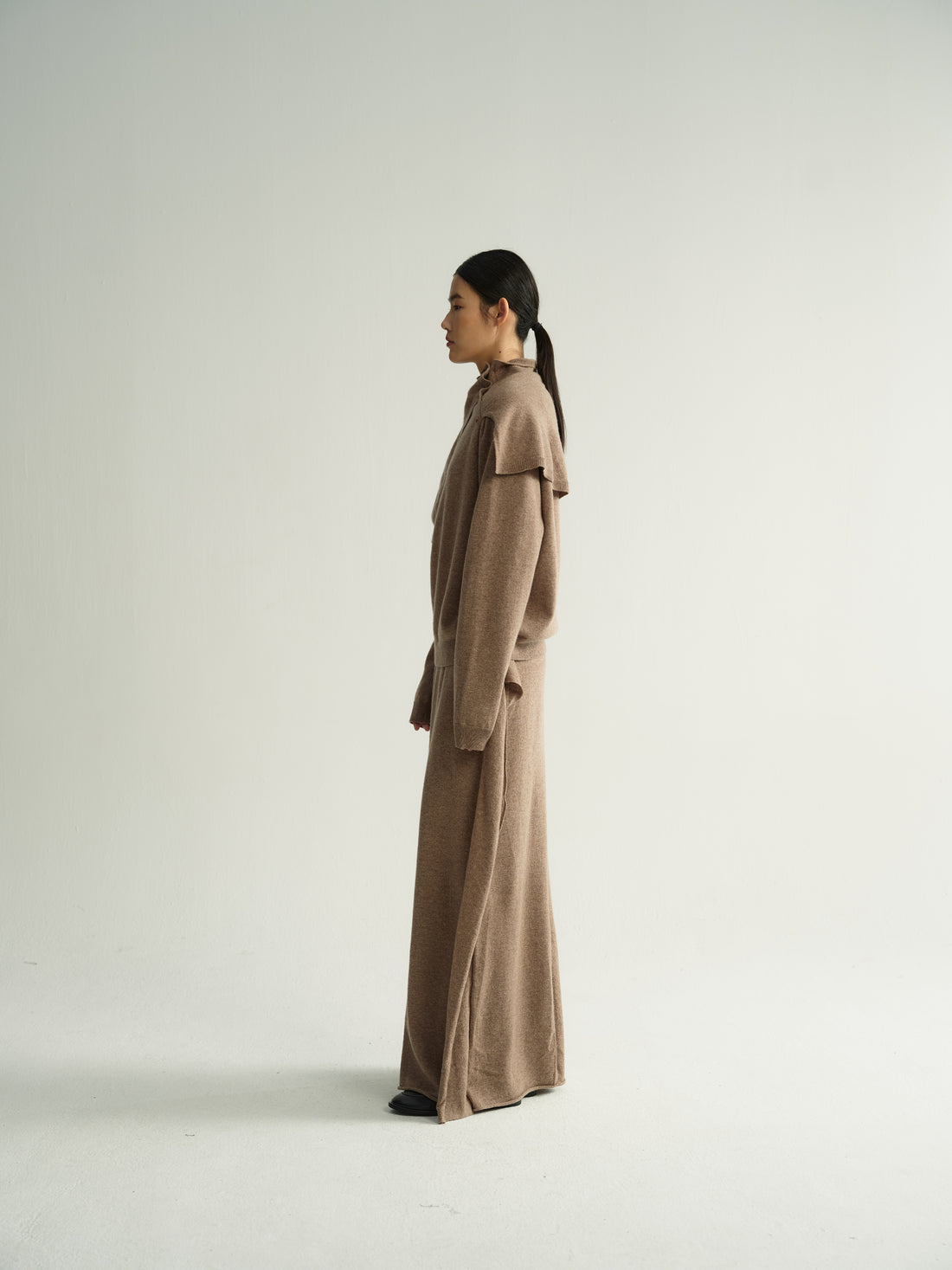 Sindy fold knit skirt