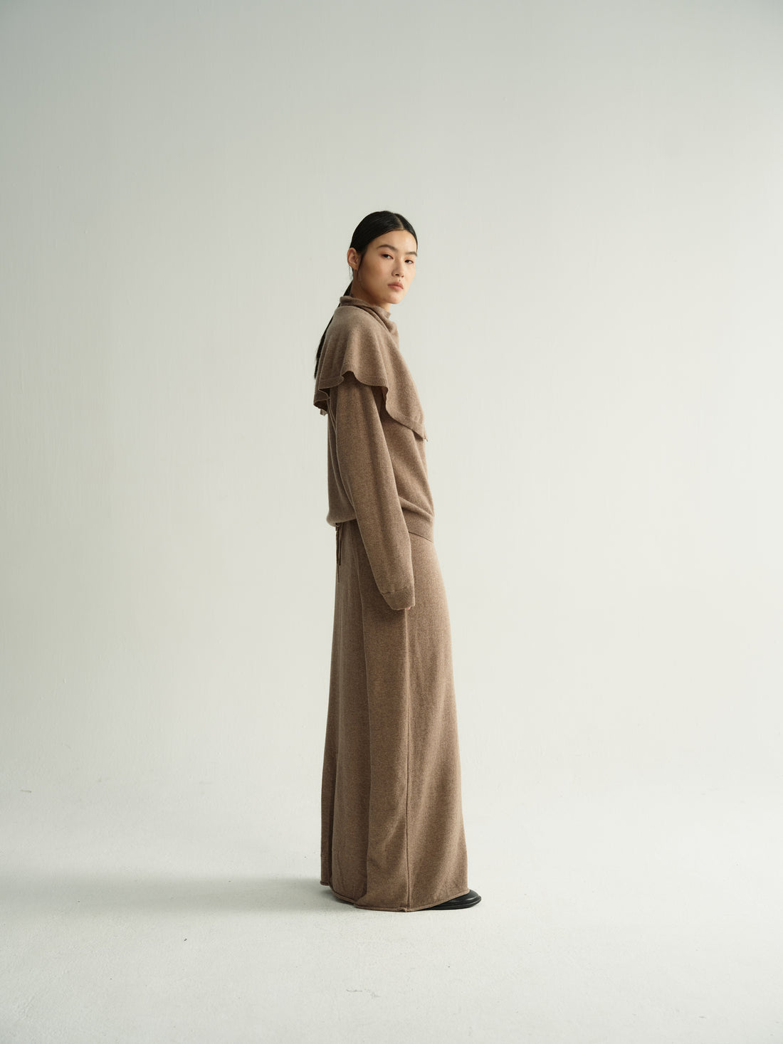 Sindy fold knit skirt