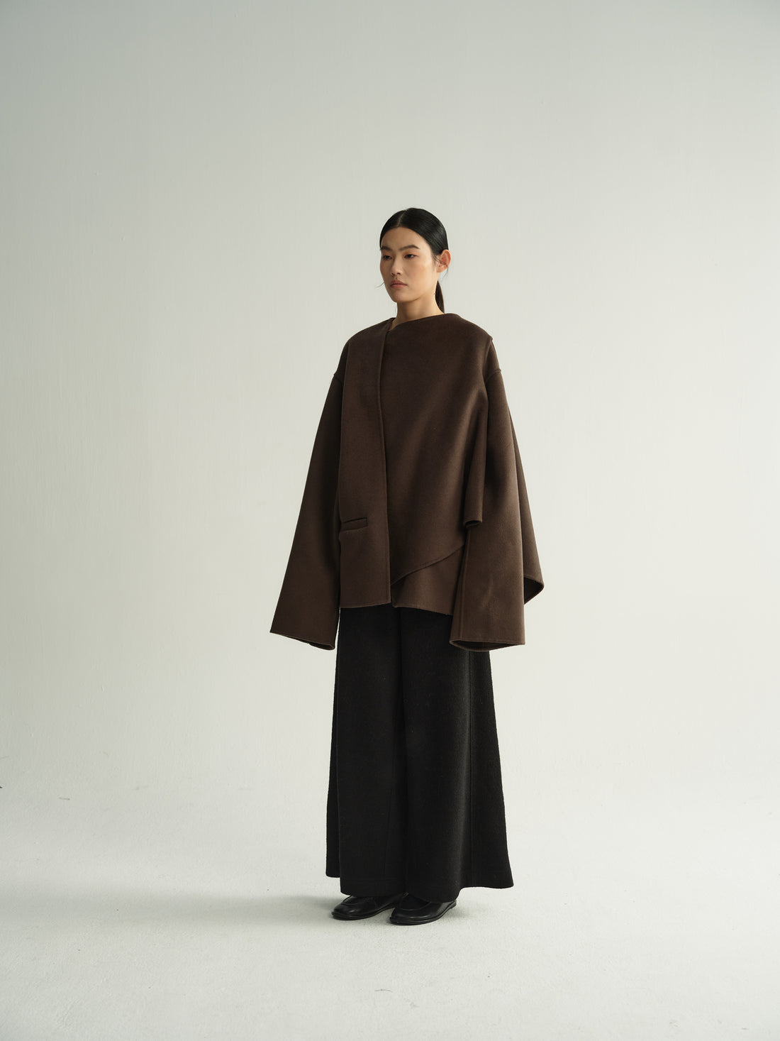 Astra cape coat