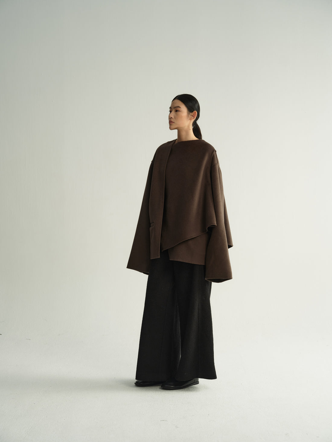 Astra cape coat