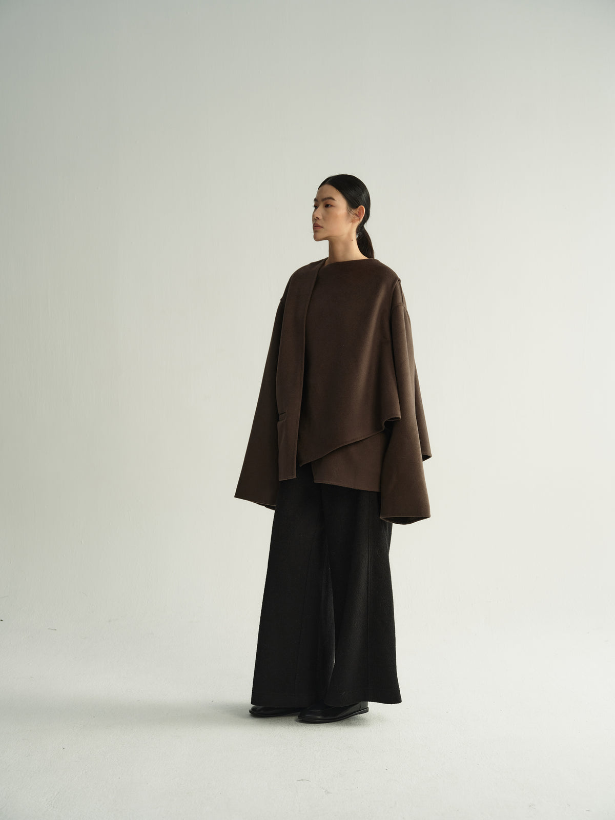 Astra cape coat