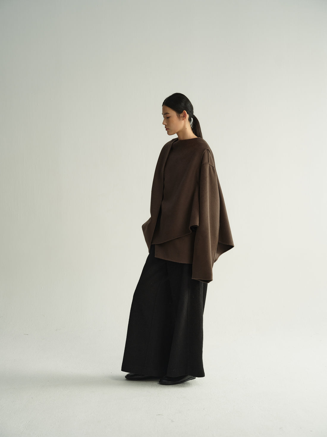 Astra cape coat
