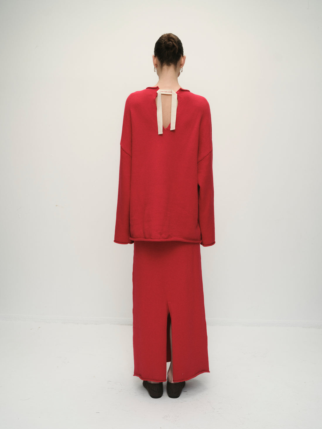 Portia open cut knit