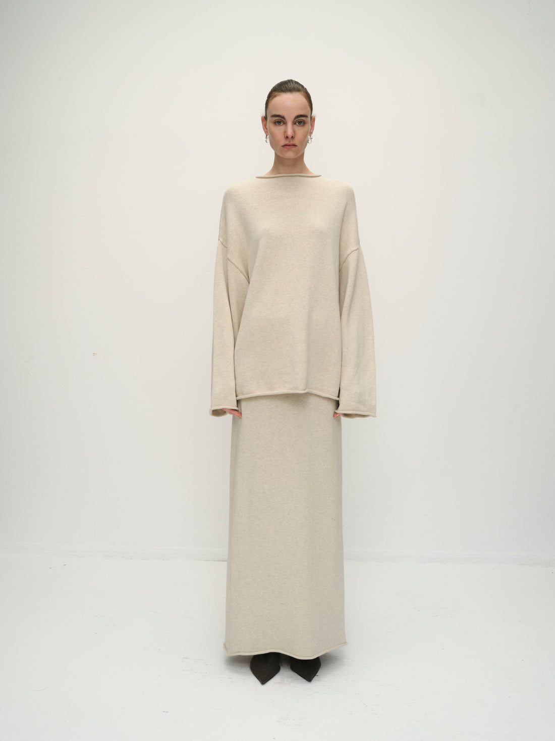 Portia open cut knit