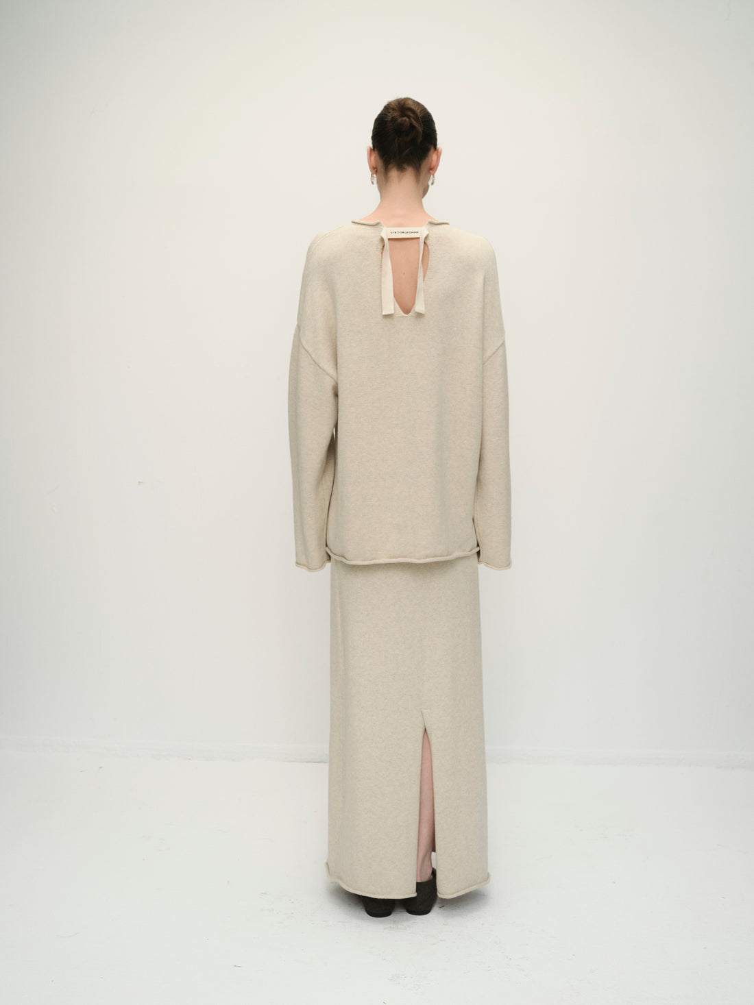 Portia open cut knit