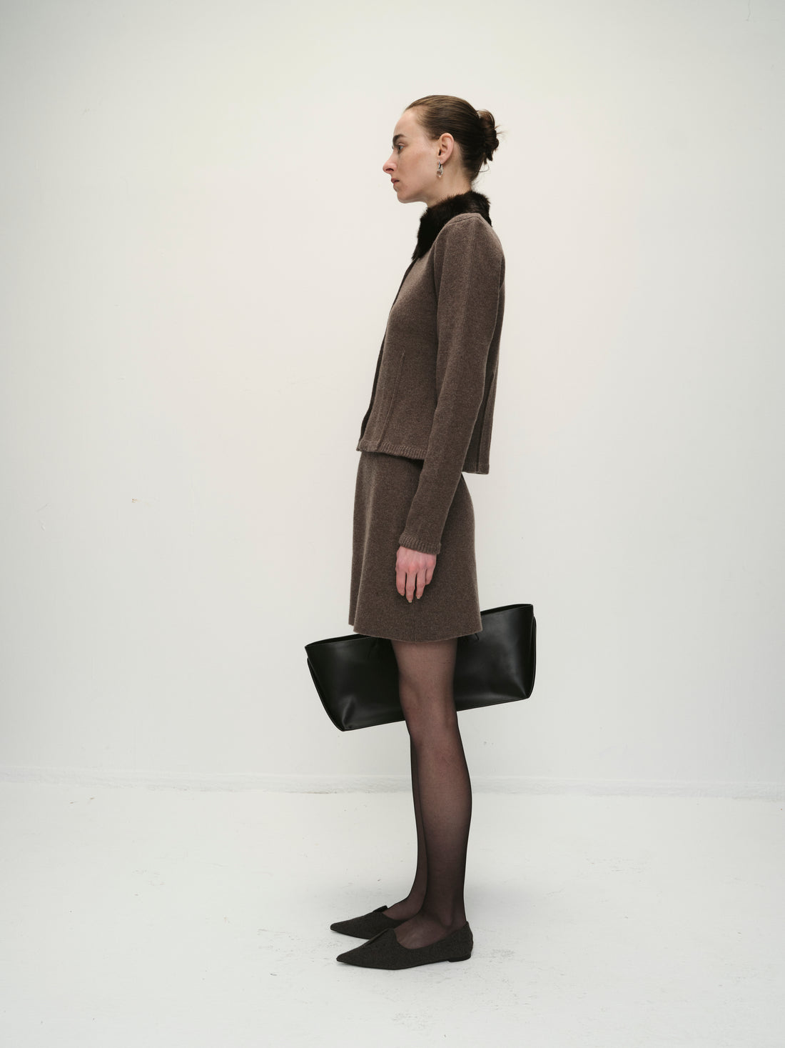 Tatiana cardigan with fur