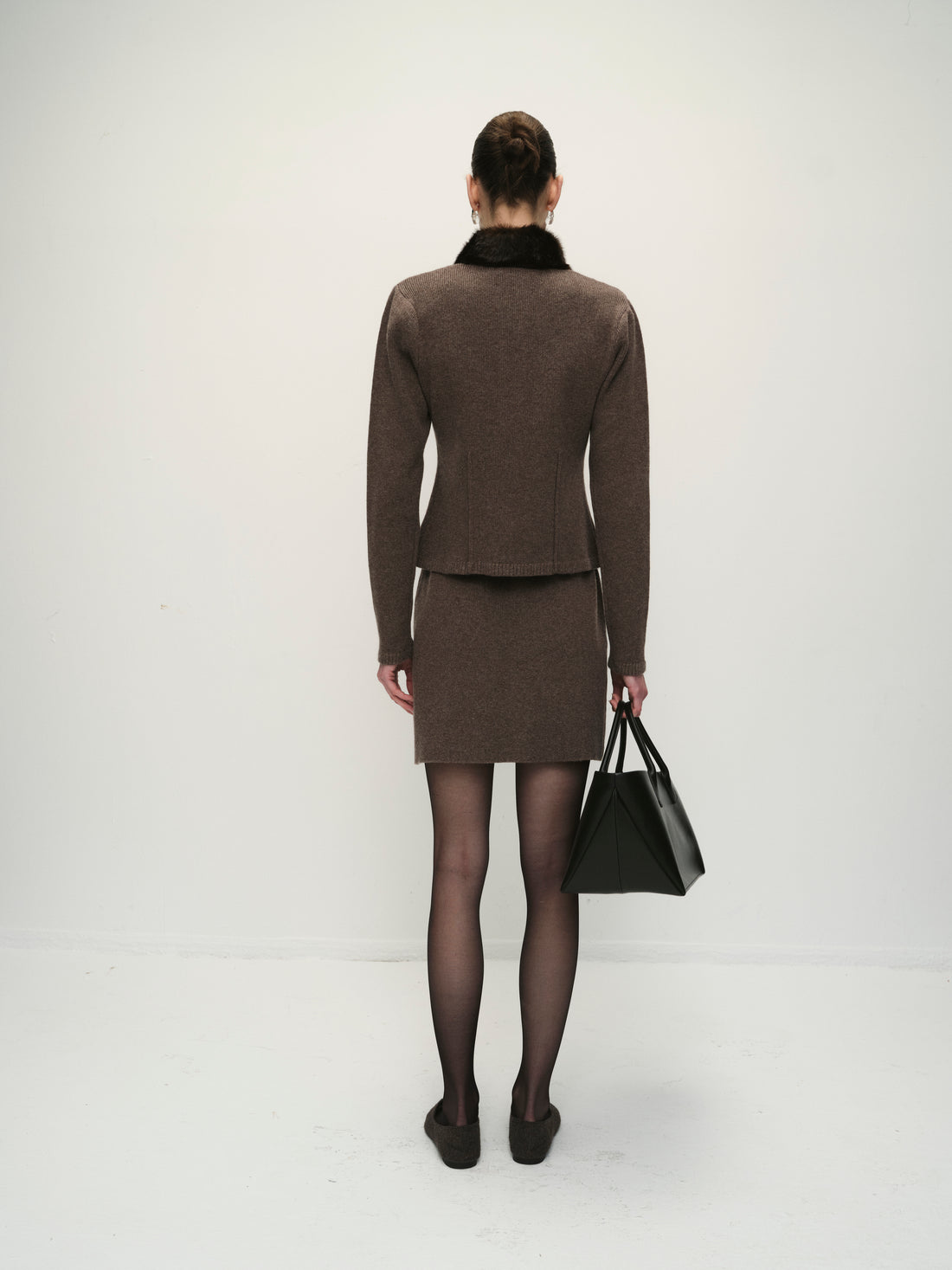 Tatiana cardigan with fur