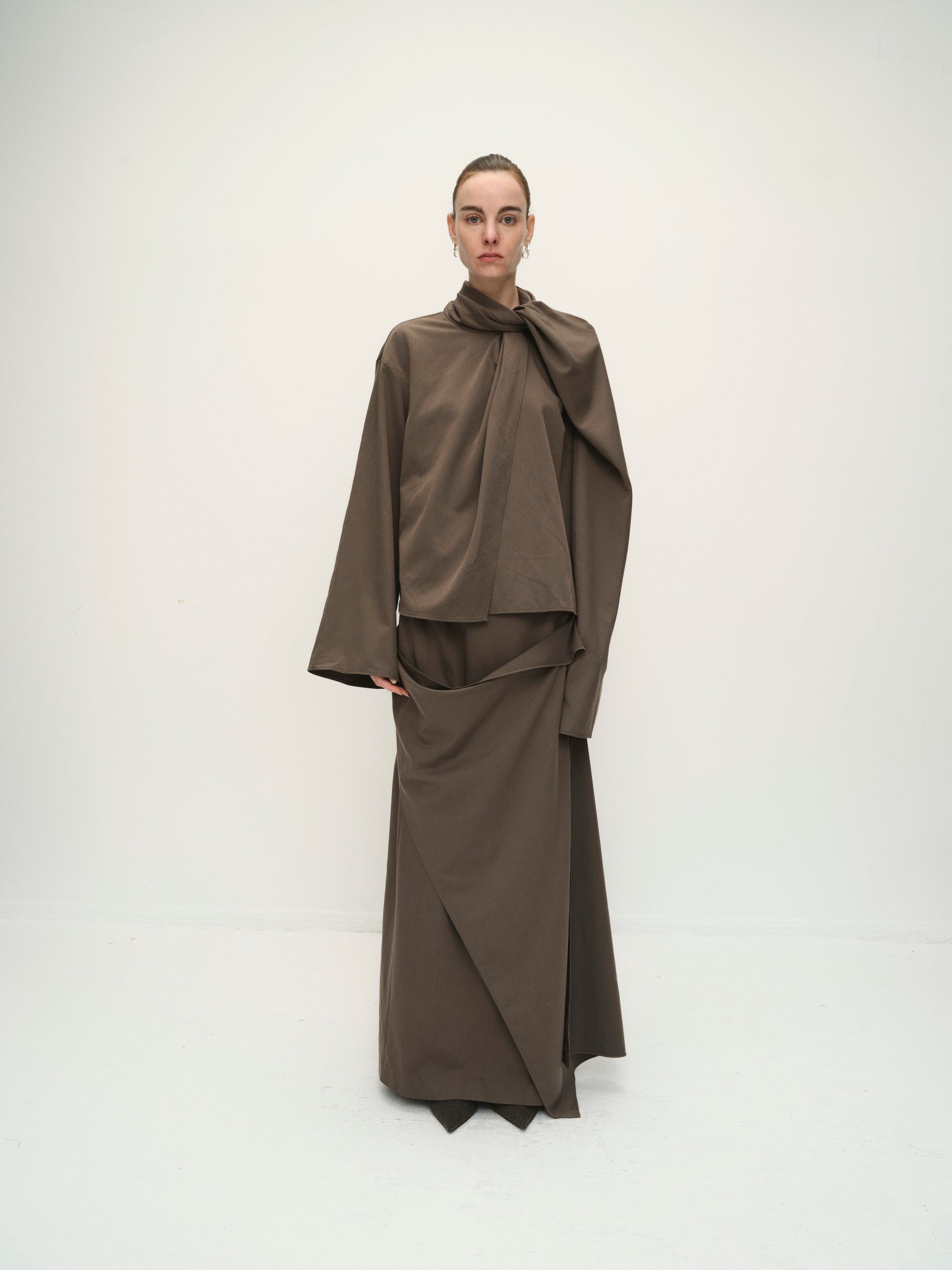 Tatiana flap skirt