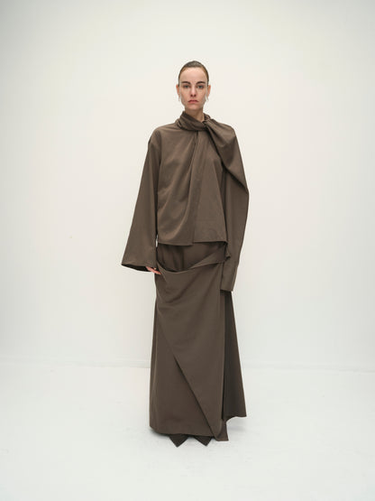 Tatiana flap skirt
