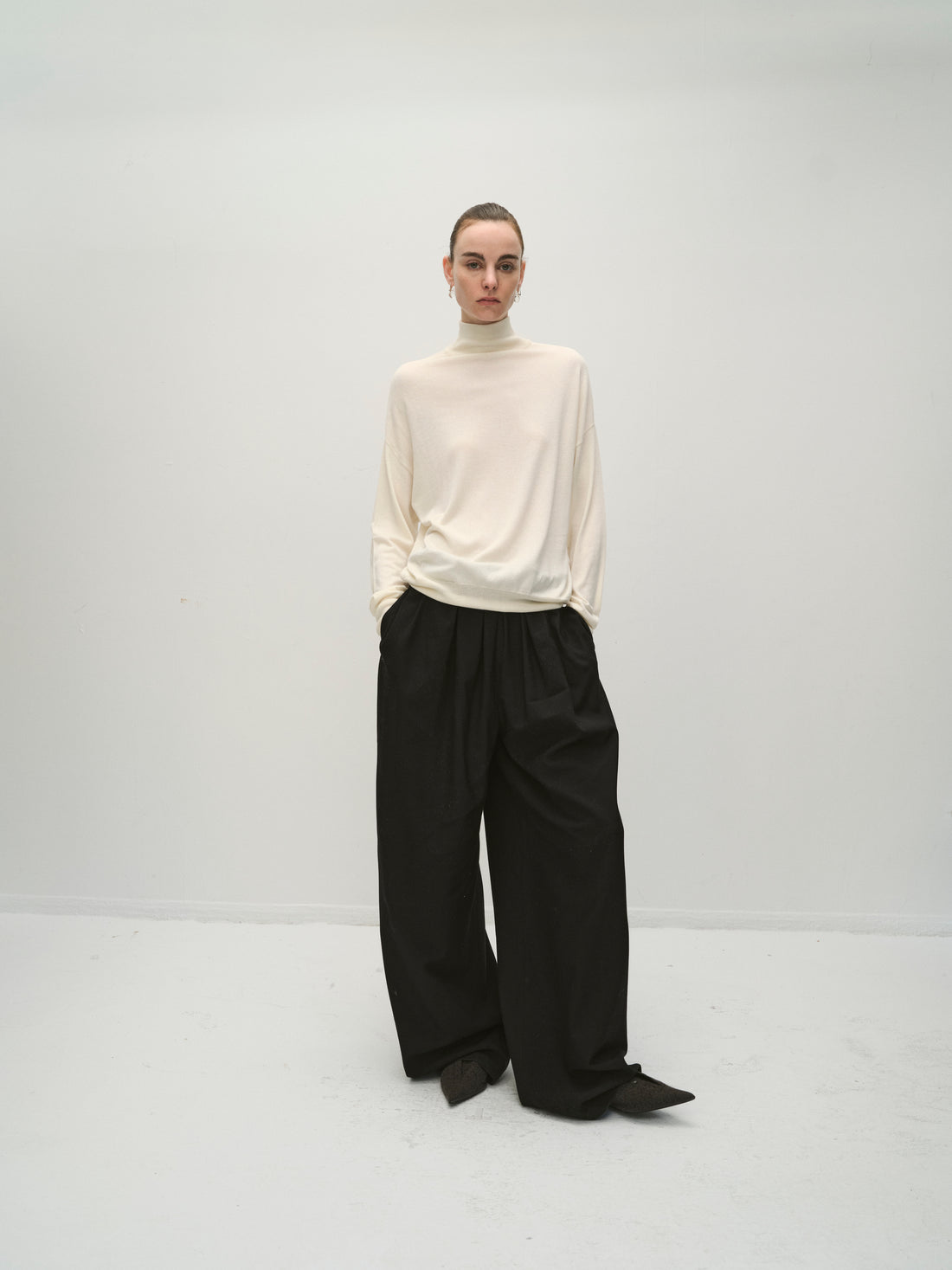 Tatania gathered trousers