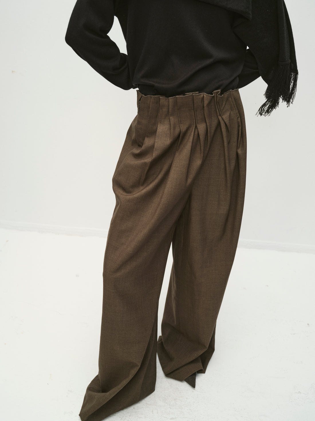 Tatania gathered trousers