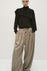Larissa pleated wool trousers