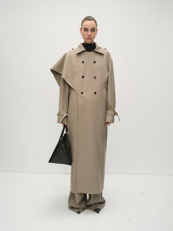 Larissa wool trenchcoat