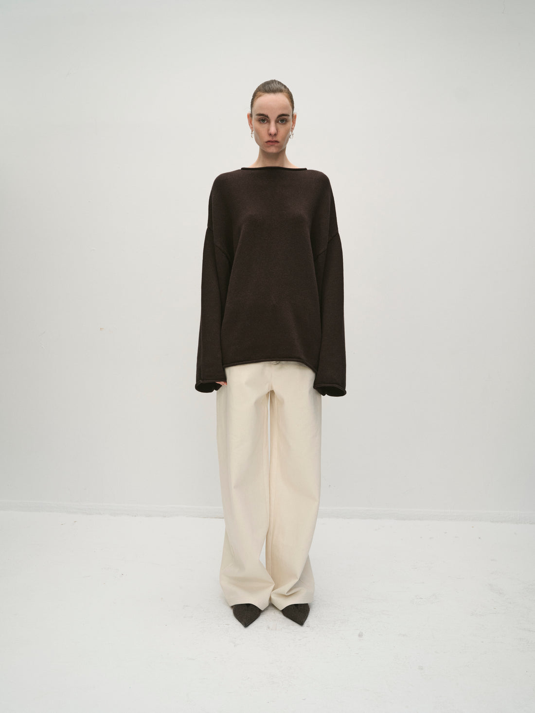 Portia open cut knit