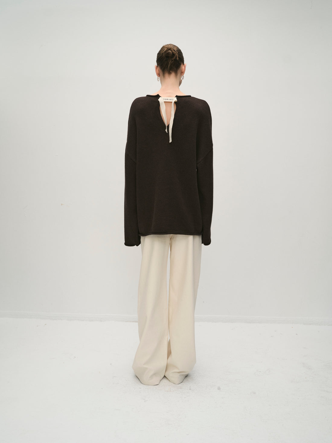 Portia open cut knit