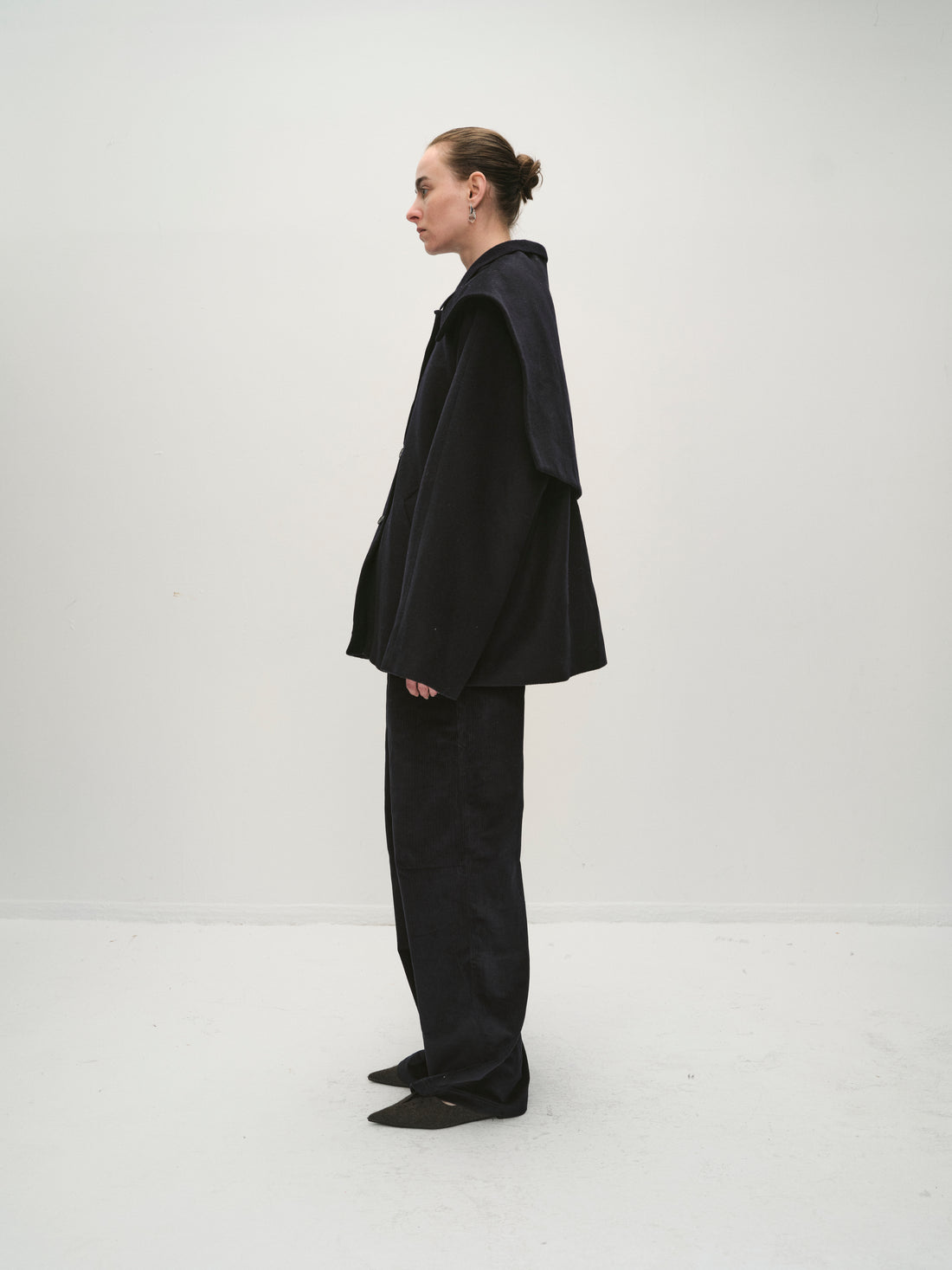 Portia collar coat