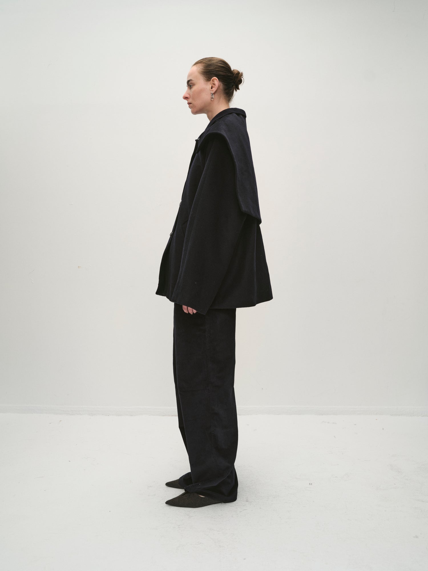 Portia collar coat