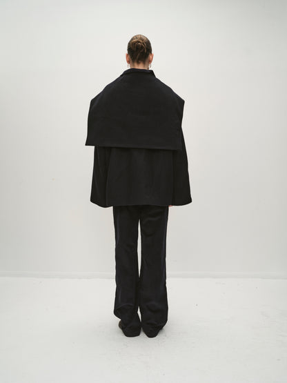 Portia collar coat