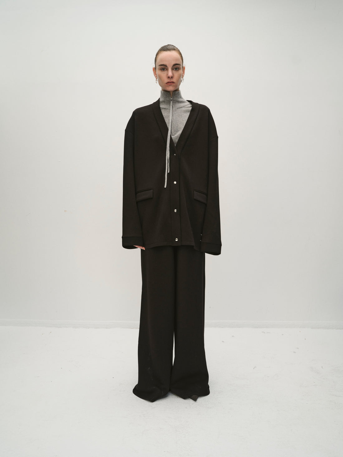 Larissa jersey cardigan