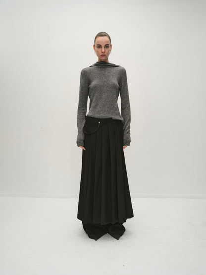 Larissa pleated skirt