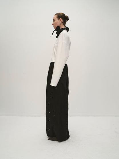 Rhea letter sweater